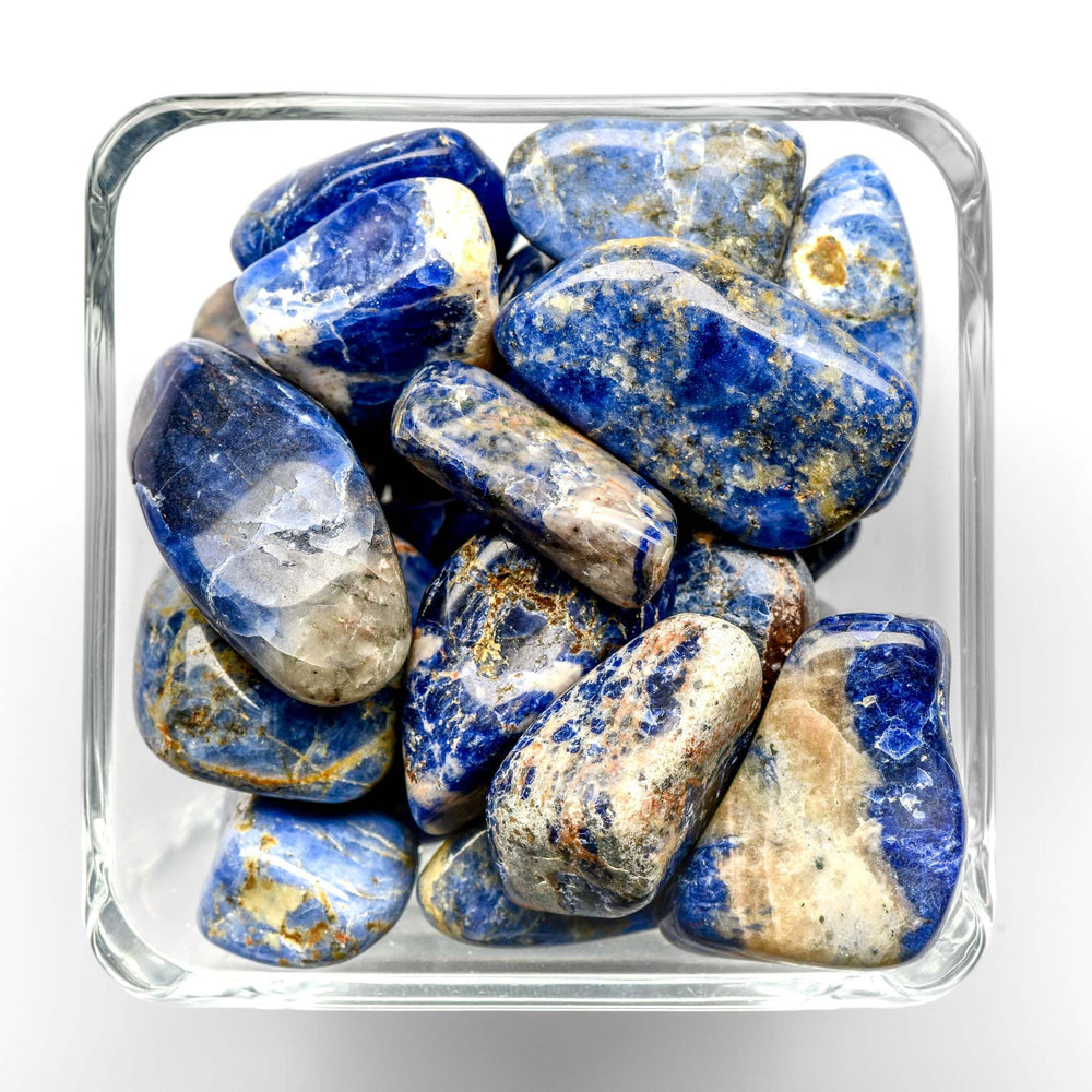 Sodalite Tumbled Stone - Polished