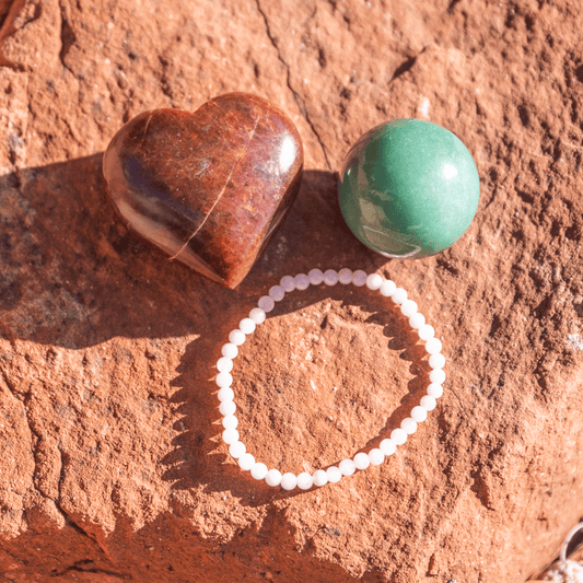 Love Bundle: Garnet - Rose Quartz - Green Aventurine