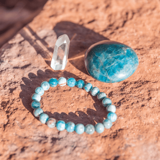 Weight Loss Bundle: Clear Quartz - Blue Apatite