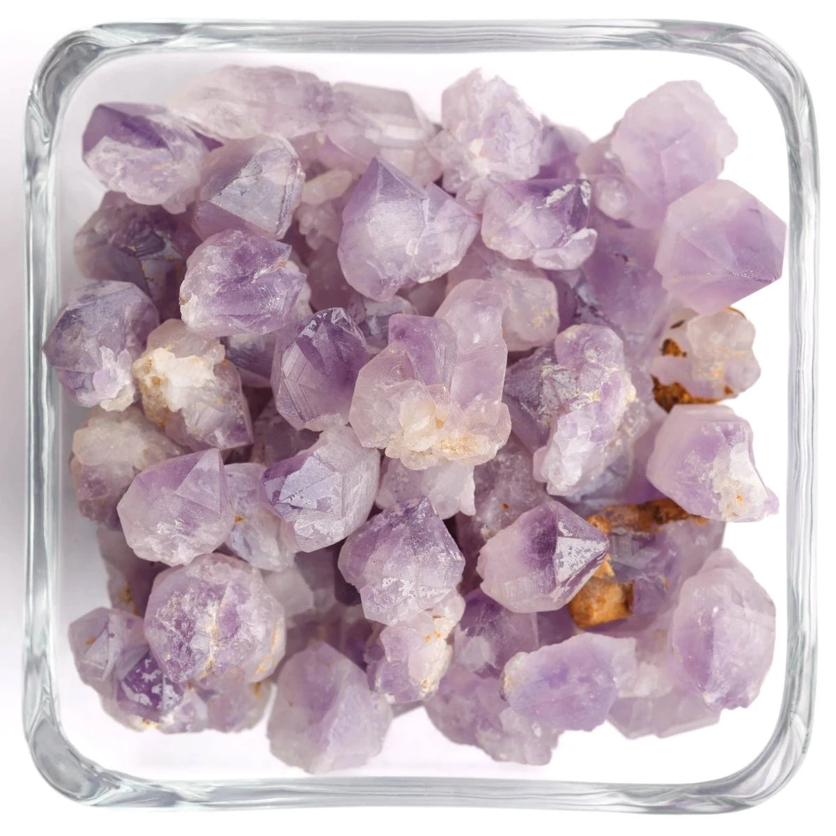 healing crystals: amethyst raw tumbled stone