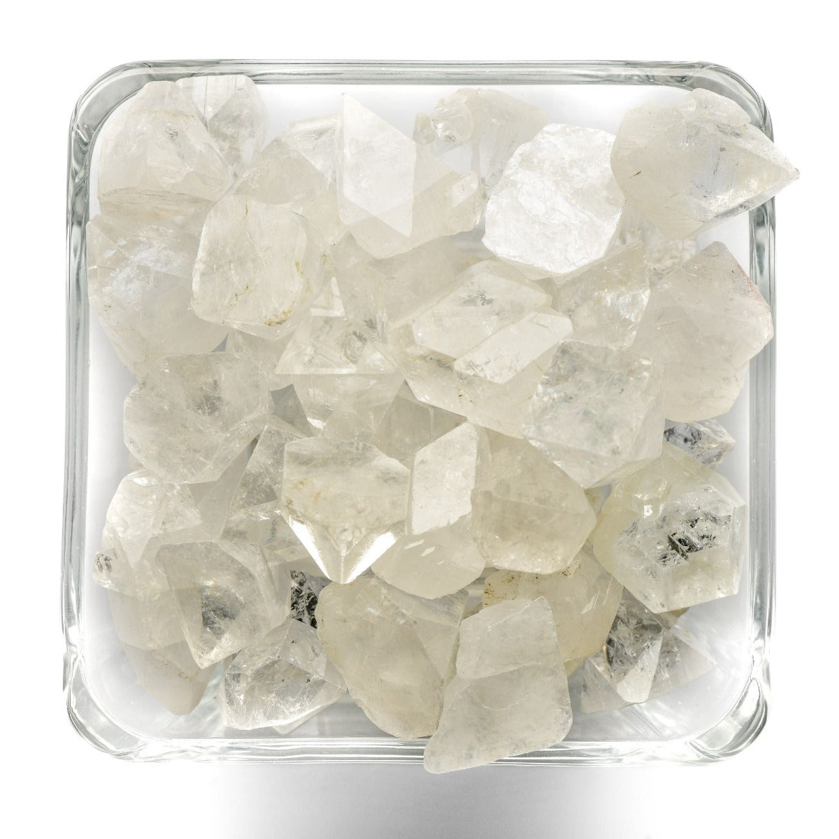 healing crystals: apophyllite tumbled stone