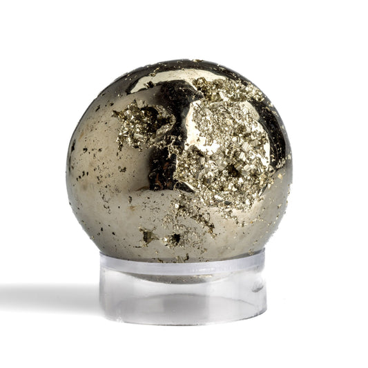 healing crystals: pyrite sphere